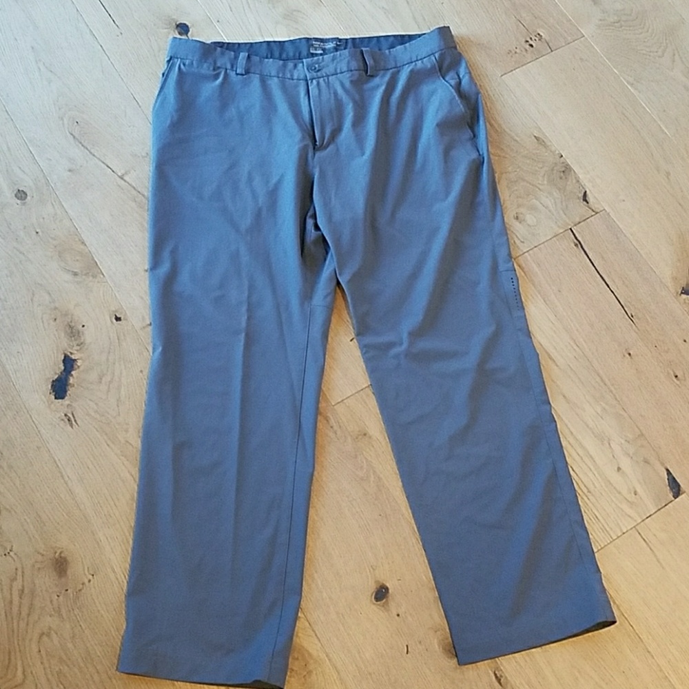 Men's Nike Dri-Fit golf grey pants. Size 38/30